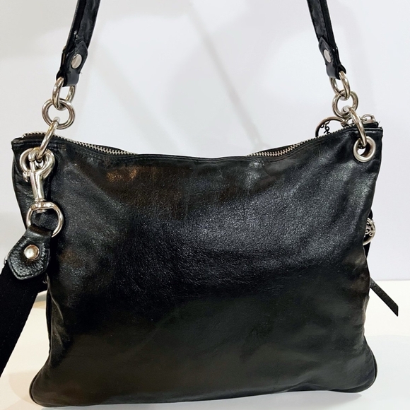 COACH Poppy Black Leather Purse 17048 - Picture 2 of 6